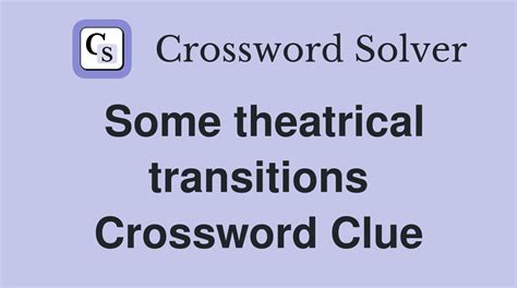 musical transitions crossword clue|Musical transitions .